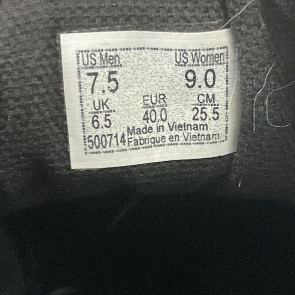 Vans Old Skool Midnight Shift Men's Sz 7.5 Black Gray Zombie/Ghoul Face Red Eyes - Picture 10 of 10